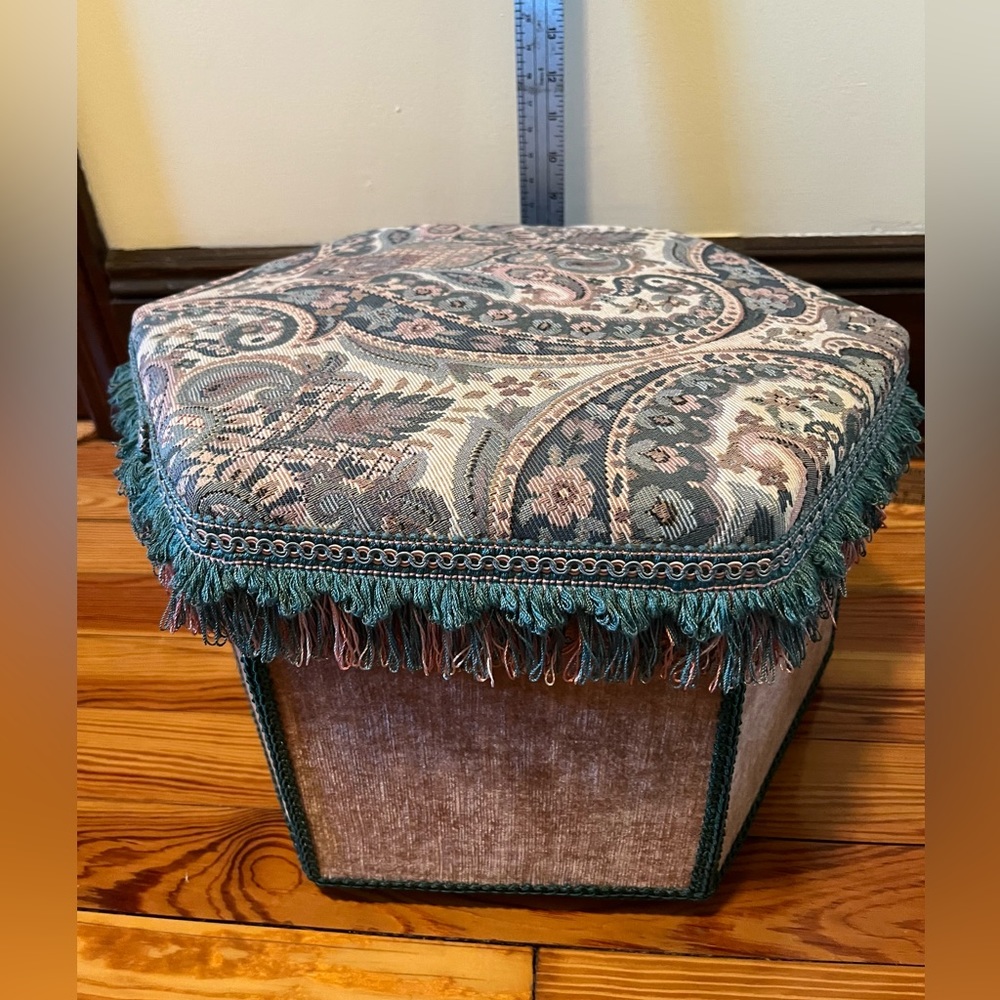 Decorated Hat Box